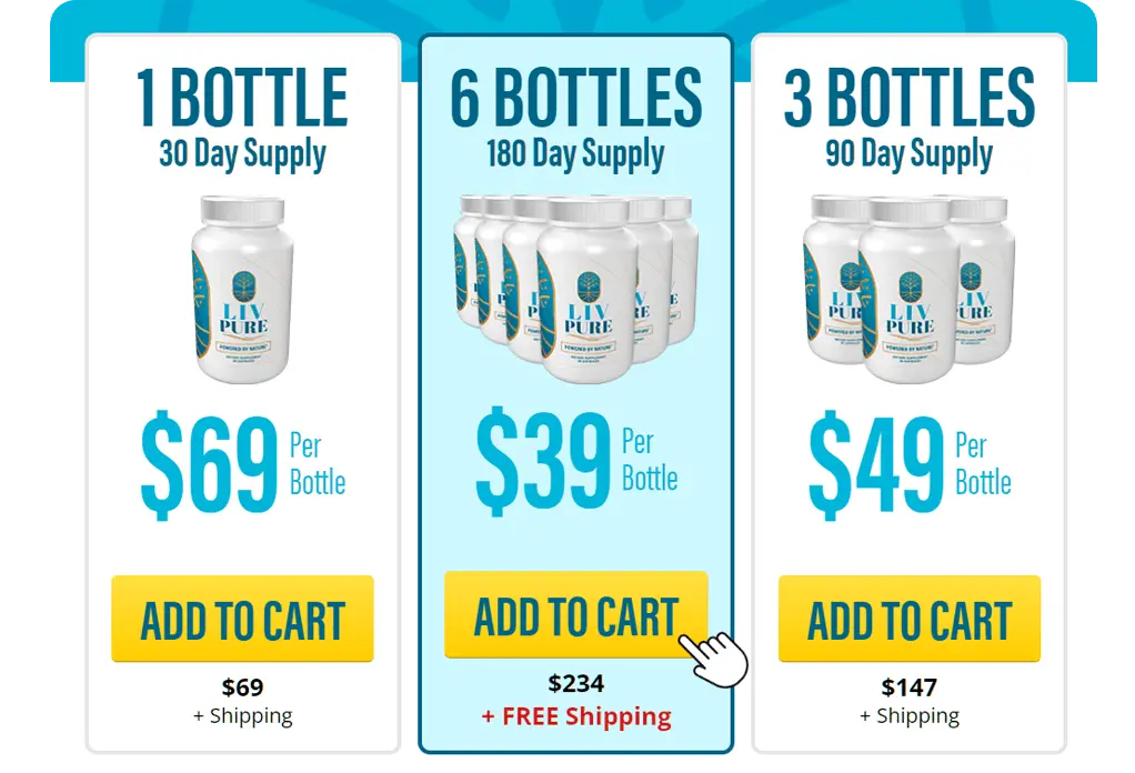 Liv Pure Pricing